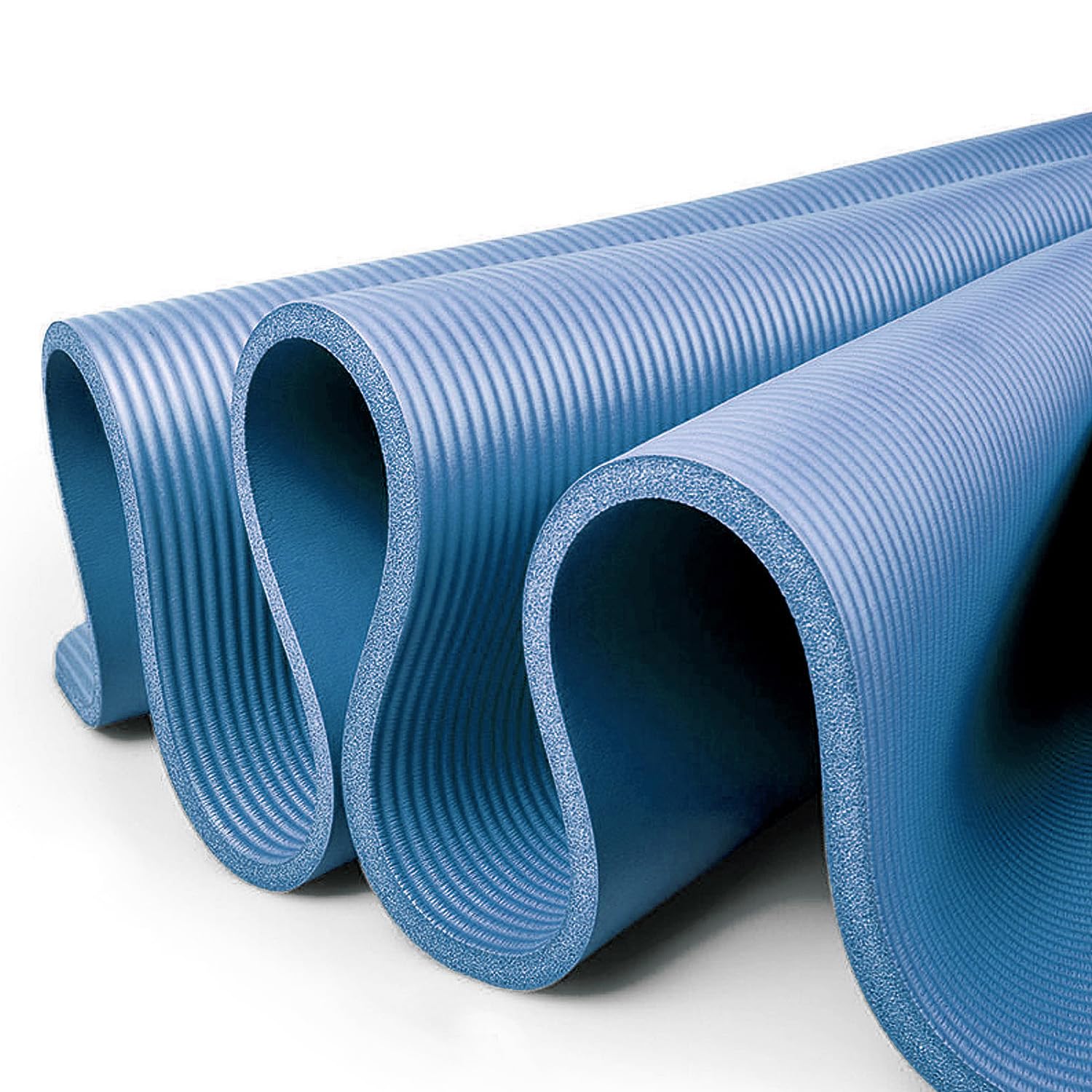 Gloop Estera de Fitness XXL Estera de Yoga Estera de Pilates Pilates de Gimnasio Extra-Grueso y Suave, Ideal para Pilates, Gimnasia y Yoga