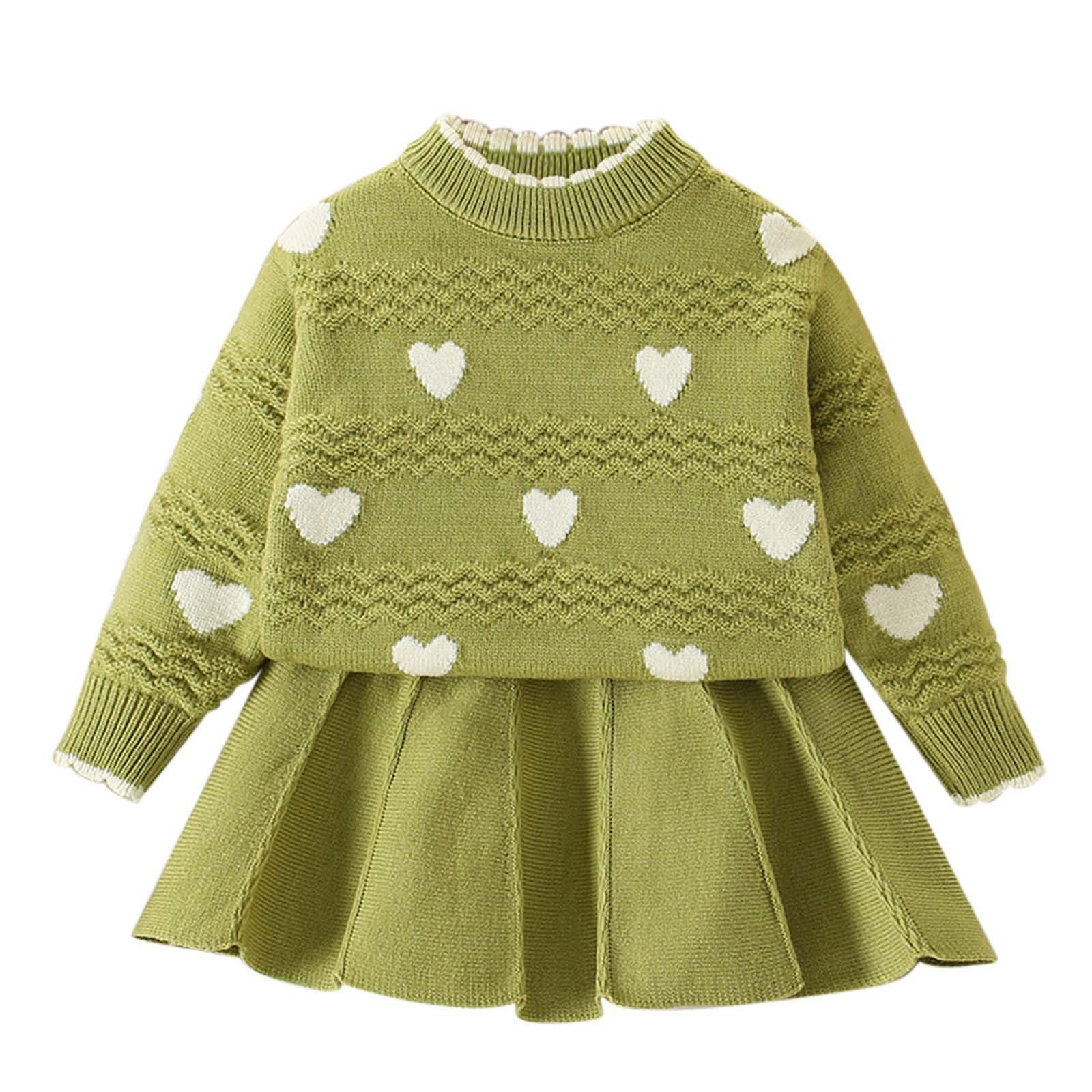 Ensemble hiver enfant haut et pantalon long pull bébé