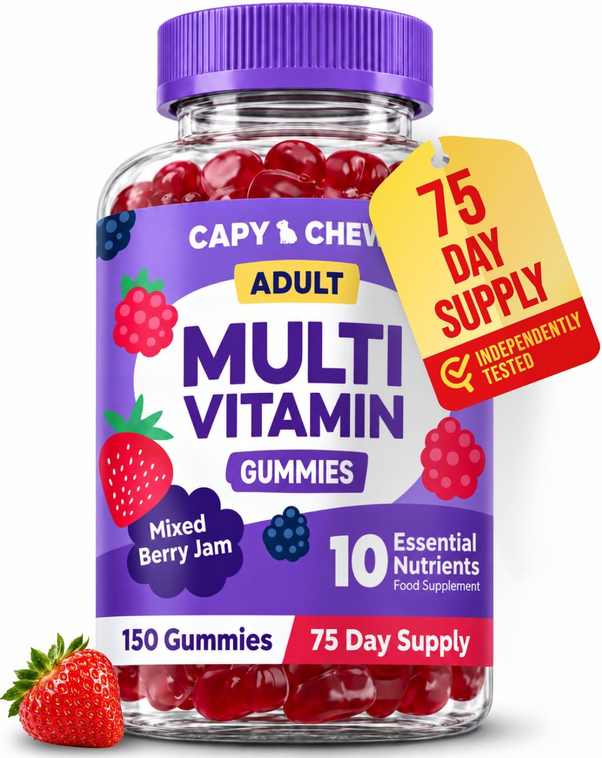 CapyChews Capy Chews Adult Multivitamin Gummies – Gummies