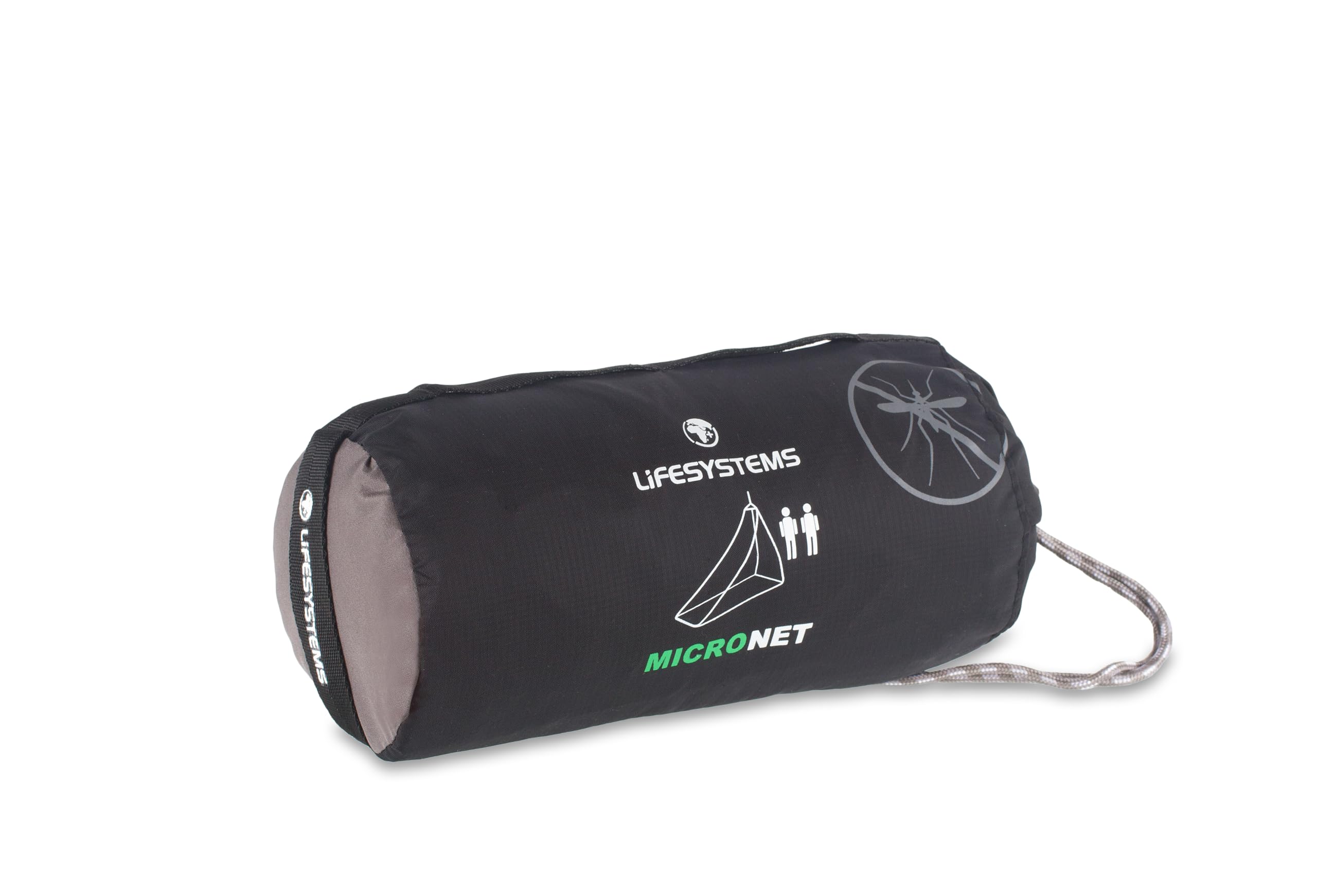 Lifesystems MicroNet Moskitonetz, langlebig und leicht, keilförmig, 156 Löcher pro Quadratzoll