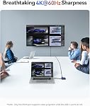 ORICO 10Gbps Magnetic M.2 Docking Station, 6-in-1 USB C HUB & M.2 2230 NVMe Enclosure with HDMI 4K@60Hz, USB-A&C 3.2, 100W PD, AUX, USBC Dock for iPhone 17/16/15 Pro/Pro Max
