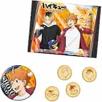 Amazon | ハイキュー！！ 缶バッジビスケット 12個入りBOX (食玩