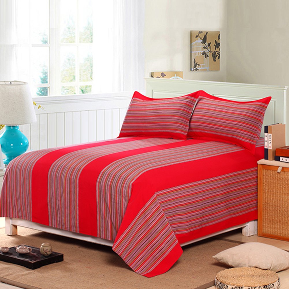 Draps en coton épais pour des nuits douillettes en lit double