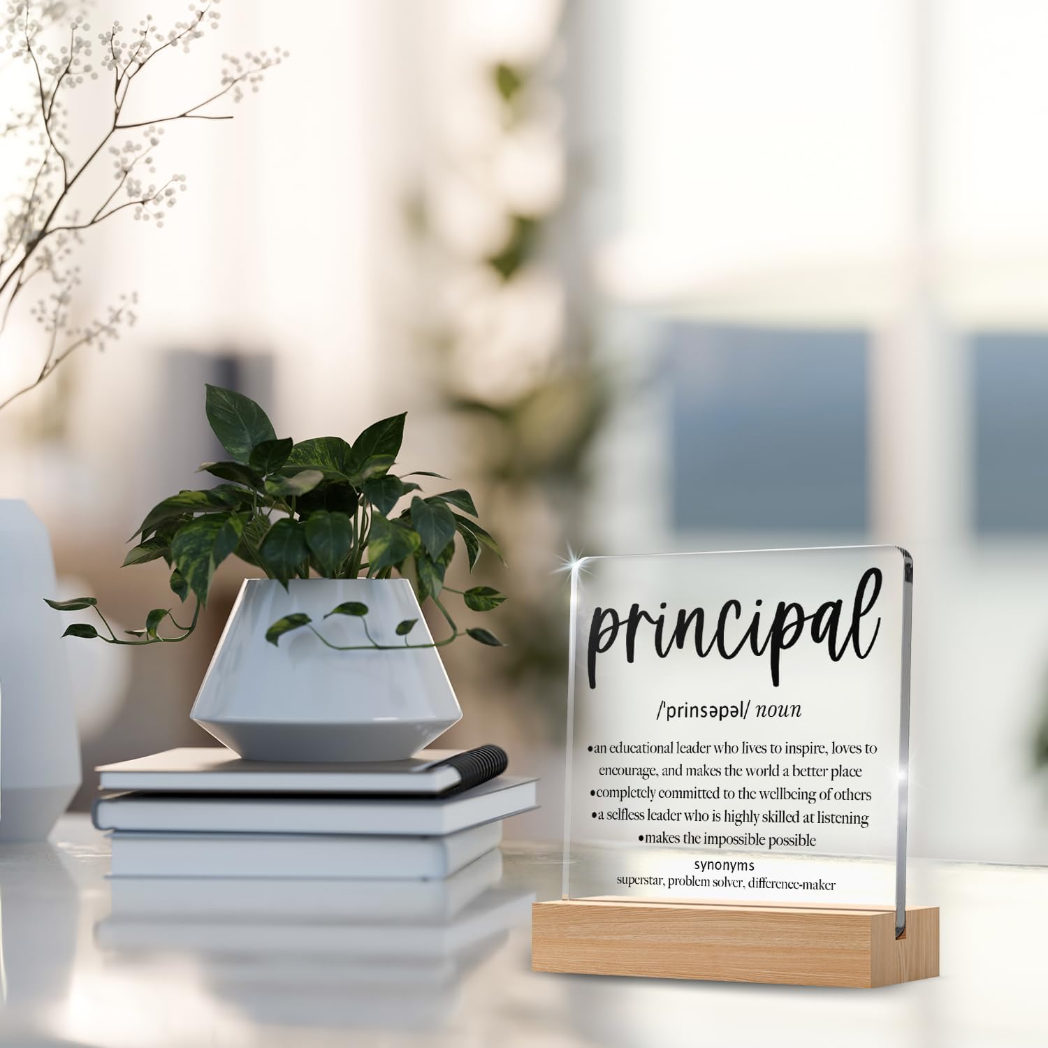 Thank You Gratuation Gifts for Principal Teacher, Principal Appreciation Gifts for Retired Educators, School Principal Thank You Gifts for Men Women - Image 3