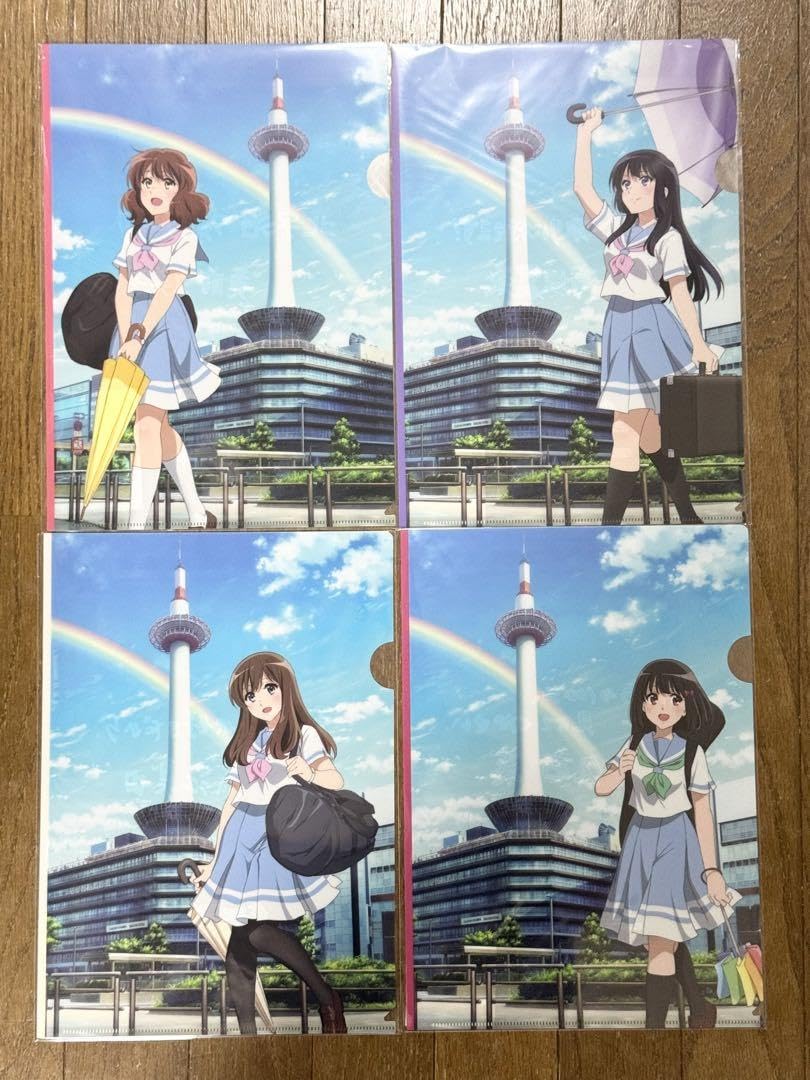 Amazon.co.jp: 響けユーフォニアム 京都タワー A4クリアファイル