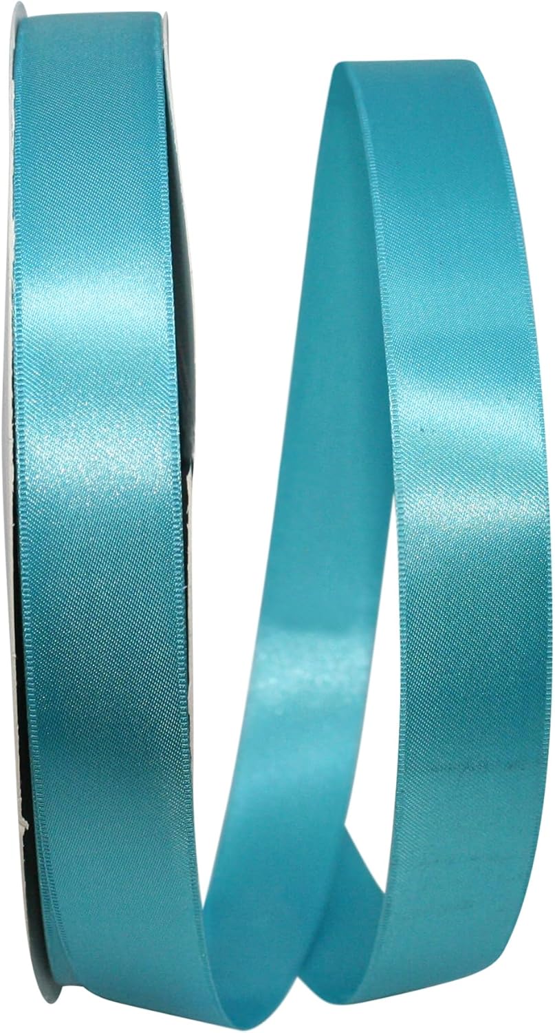 Reliant Ribbon 5000-928-05C Double Face Satin Allure Dfs Ribbon, 7/8 Inch X 100 Yards, Old Gold