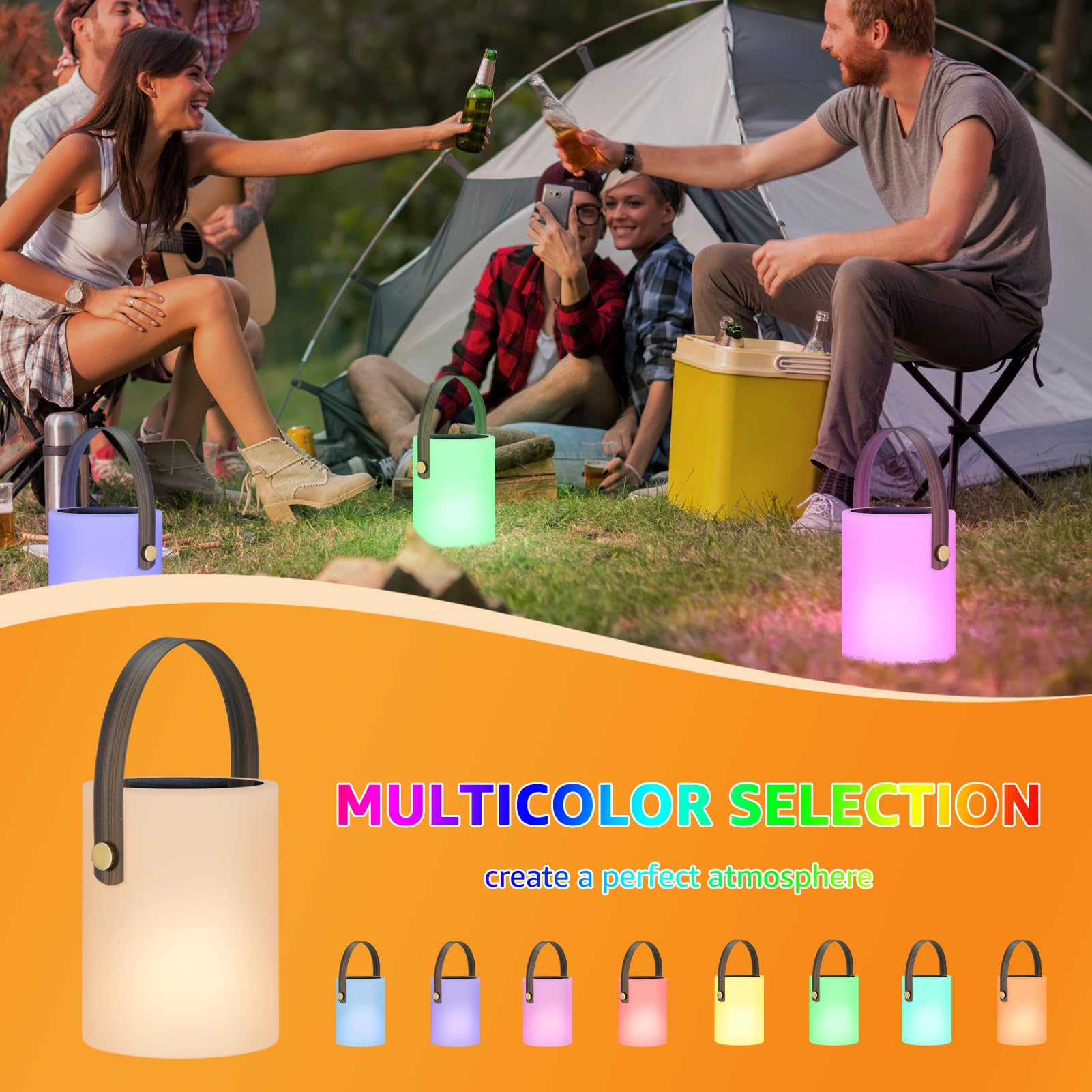 Détecteur Crépuscule Aube NiceBuy Solaire Sur Pied Blanc Chaud RVB 8 Couleurs,Lampadaire Solaire ExtéRieur à LED Sans Fil Rechargeable USB Batterie IP44 éTanche Pour Terrasse Jardin(B Lampadaire Exterieur