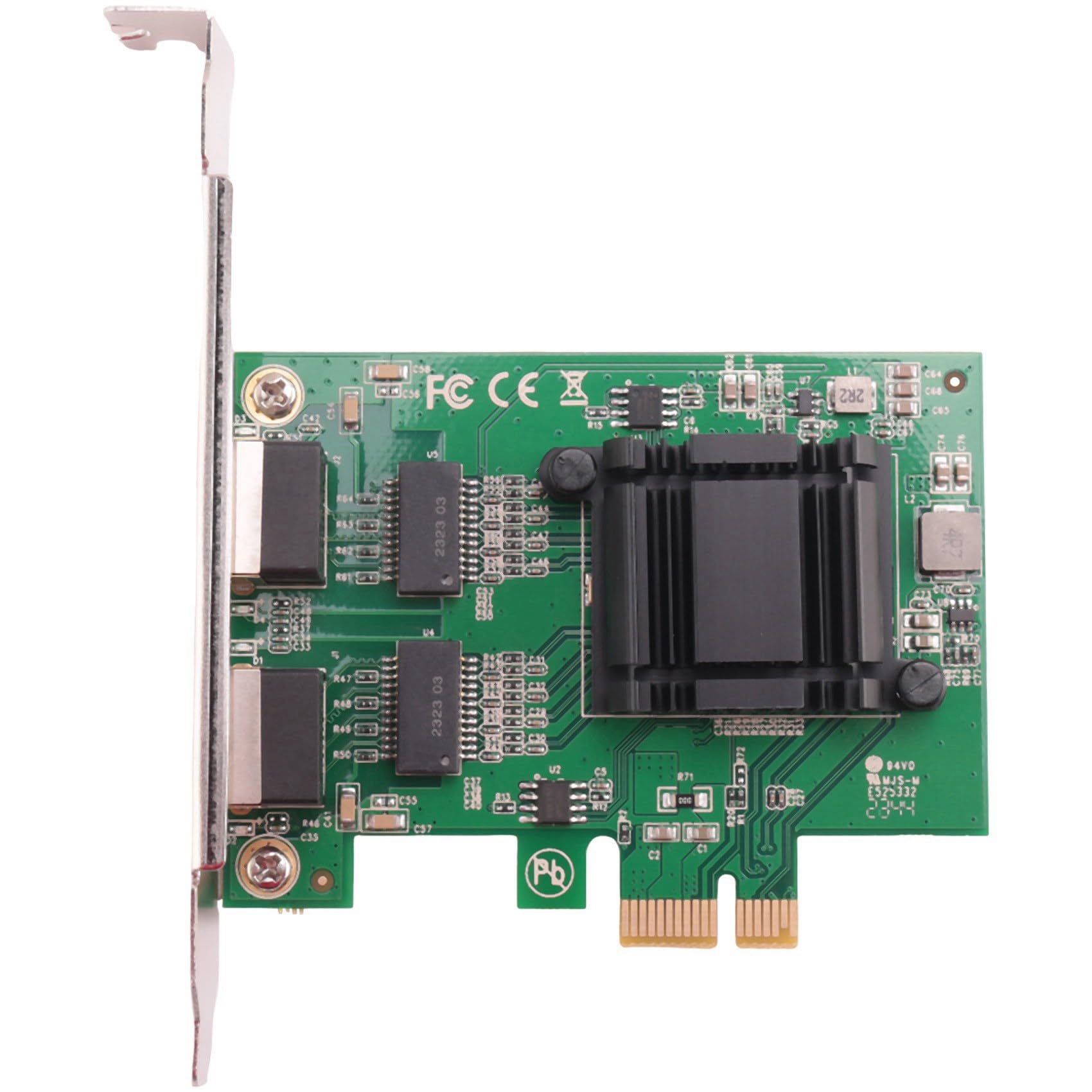 6X Carte Réseau Gigabit PCIe à 2 Ports PCI Express Double Ports 1000M avec Carte Réseau LAN 82571EB pour