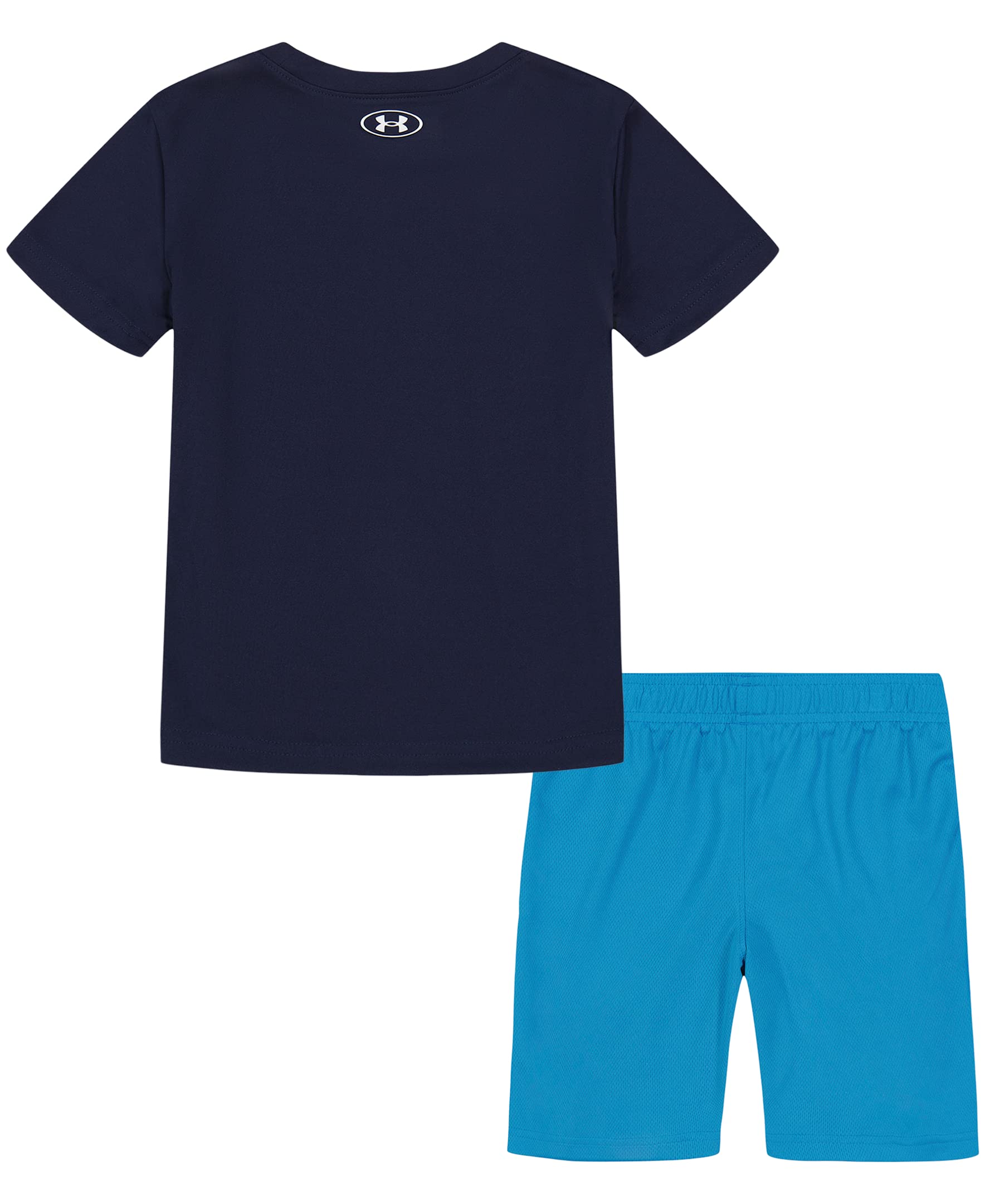 Under Armour Short Sleeve Tee And Short Set, Lightweight And Breathable Set T-shirt e Short Uomo (Pacco da 2)