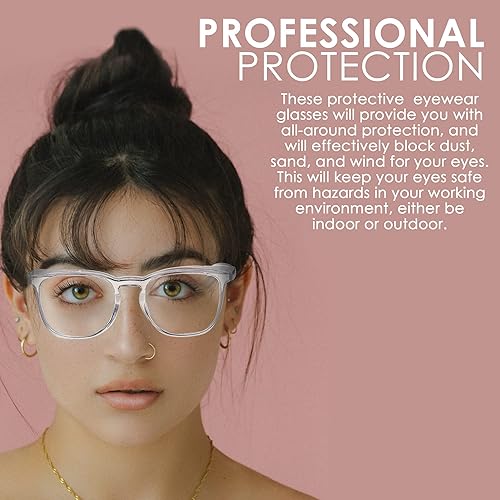 Miniatura 7 de Elegantes gafas de seguridad antivaho - Gafas de protección ocular Azul,Cristal,Humo
