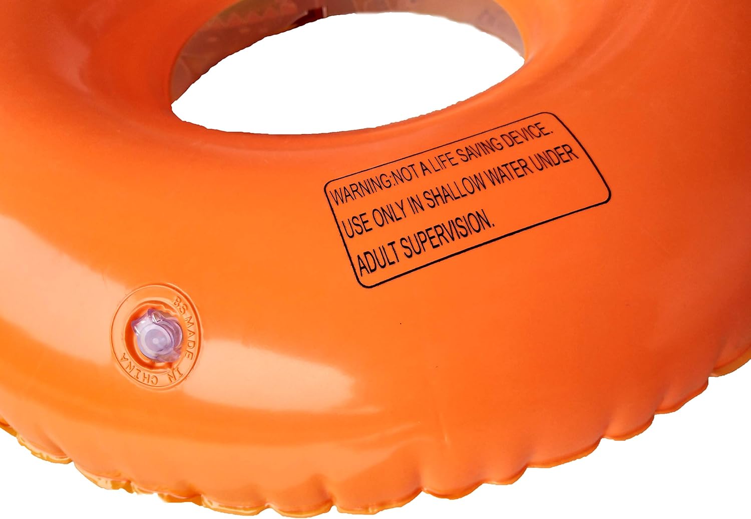 Inflatable 24" Dinosaur Pool Tube Float for Kids, Children Swimming Ring, Summer Funny Pool Party Toys : Toys & Games