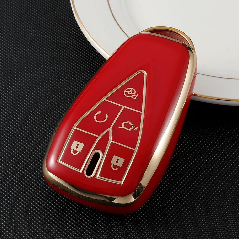 TPU Car Remote Key Case Cover Shell Fob, for Changan CS35 Plus CS75PLUS CS55PLUS Eado UNI-T Oushang X5 X7 EV
