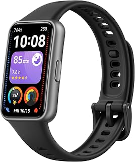 HUAWEI Band 11 Health & Fitness Tracker, Enhanced Sleep Tracking, All-Day Health Monitoring, Ultra-Slim & Comfort Wear, iOS & Android Compatible, Smart Watch, Black Polymer Case, Online Exclusive