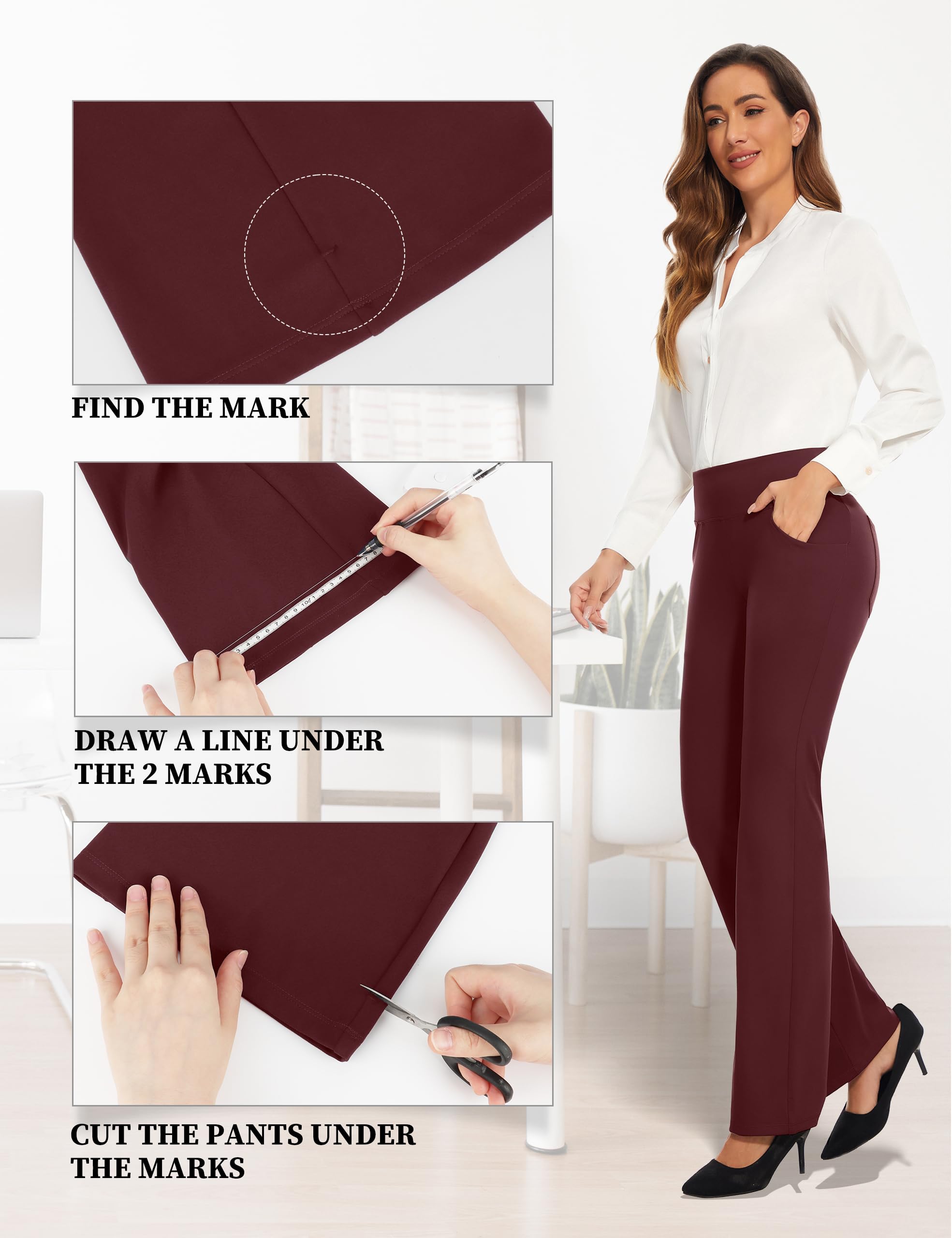Desol TIK Tok Leggings da donna a vita alta Leggings per sollevamento del sedere Leggings da palestra allenamento Bubble Pancia Controllo Pantaloni da yoga