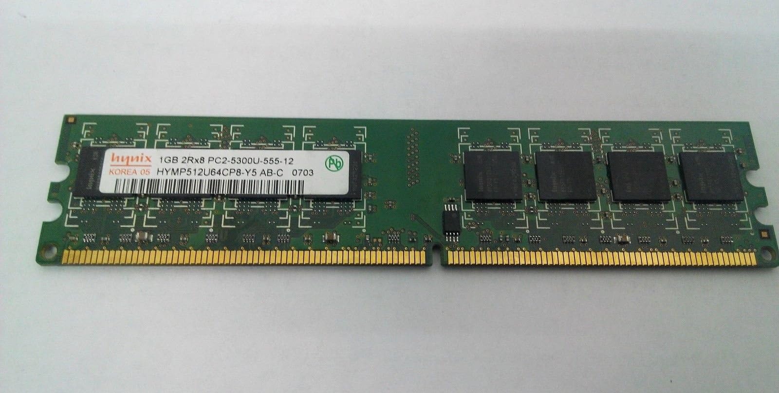 1gb 2rx8 Pc2 5300u 555 12 E1 667 Hynix Desktop Memory 1GB 2Rx8 PC2-5300U-555-12 PC2-DDR2 667MHz