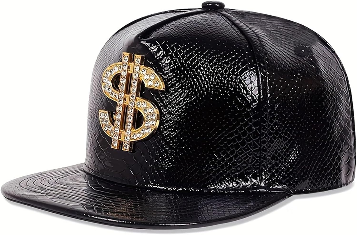 Dollar Baseball Cap Adjustable Hip Hop Cap Four Seasons Shade Flat Brim Hats Rock Hat Women Men - Image 3