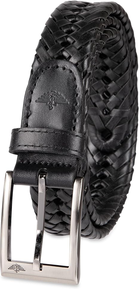 DOCKERS mens Braided Belt DOCKERS mens Braided Belt