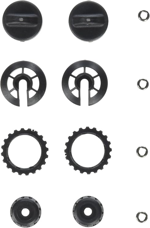 Traxxas 5465 GTR Shock Caps and Spring 