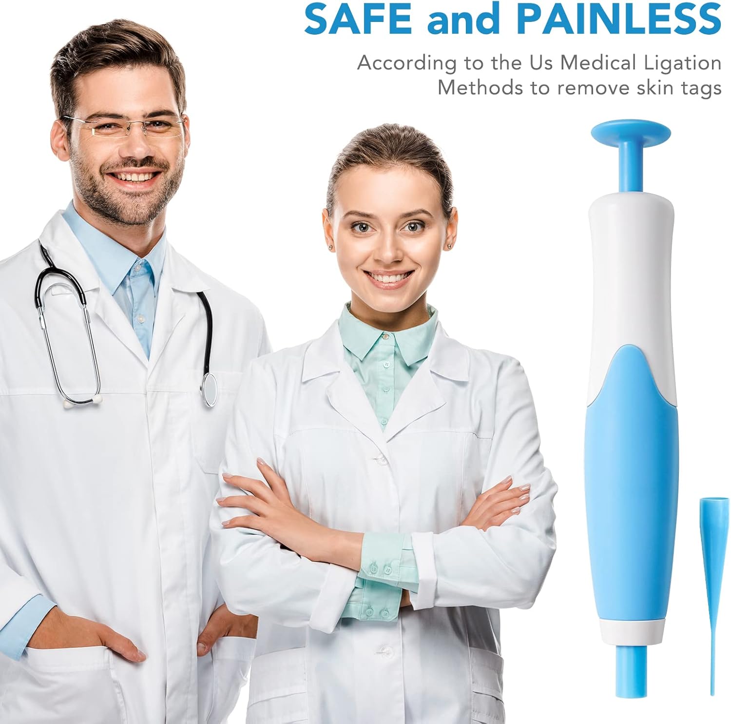 Skin Tag Remover Device FDA-Cleared Safe and Effective Skin Tag Removal Kits Home Use