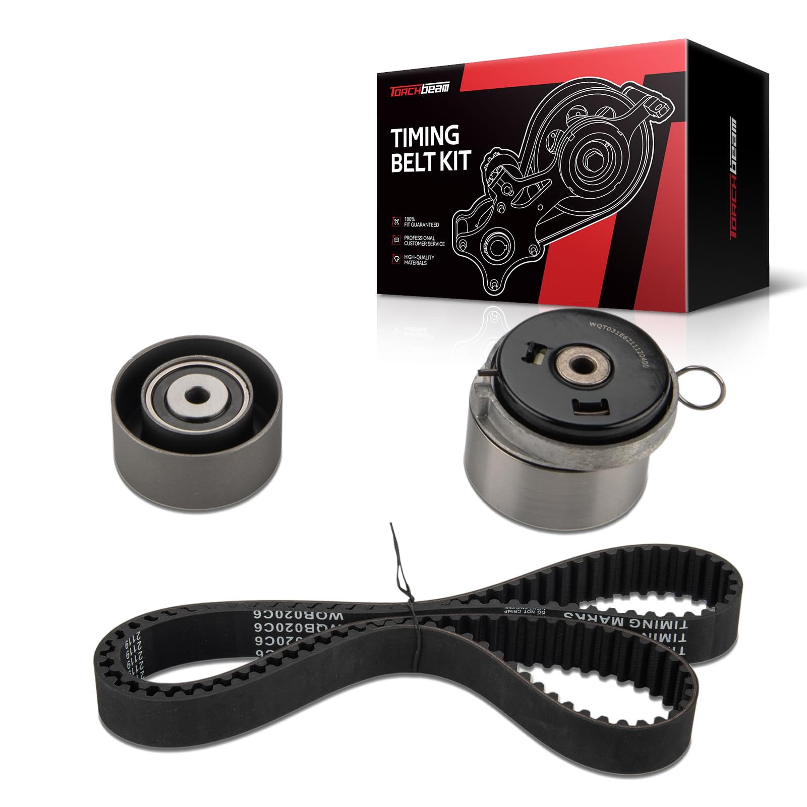 Torchbeam Timing Belt Kit Compatible with Chevrolet Cruze 2011-2015 and Chevrolet Sonic 2012-2018, Compatible with(See Discription), 24422964,55574864,24436052,K015603XS,55563374 | Fit for 2012-2018 Chevrolet Sonic 1.8L, 2016 Chevrolet Cruze Limited 1.8L, 2009-2011 Chevrolet Aveo-image-30