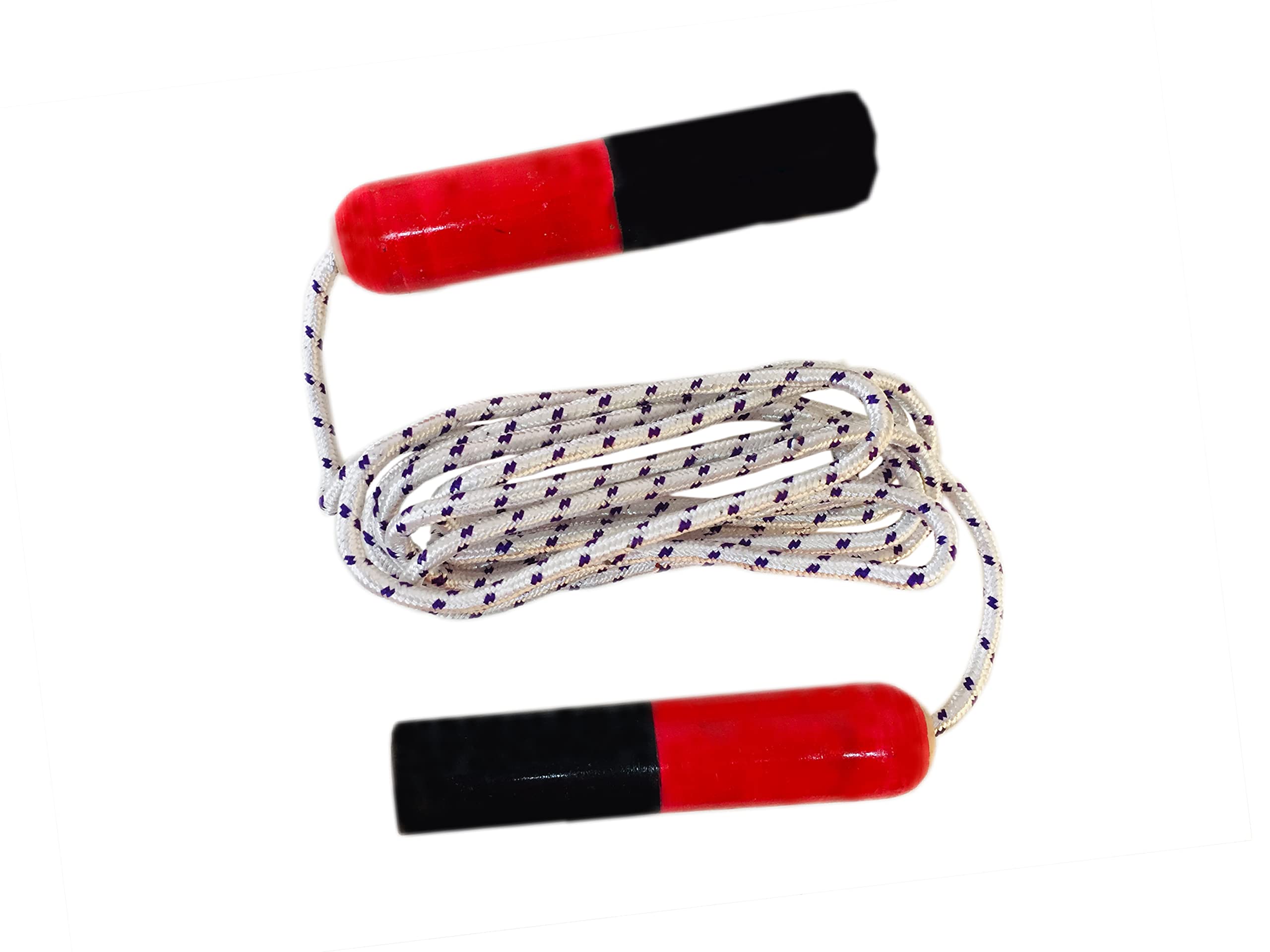 Star Quick Links – Kids & Parents Toys – Skipping Rope Wooden Handle (250cm), Smiley Ball Exercise Ball and Slingshot gulel, Fitness Toy Combo (Skipping Rope - 1 Pc) (B09L51SL8F) Amazon Price History, Amazon Price Tracker