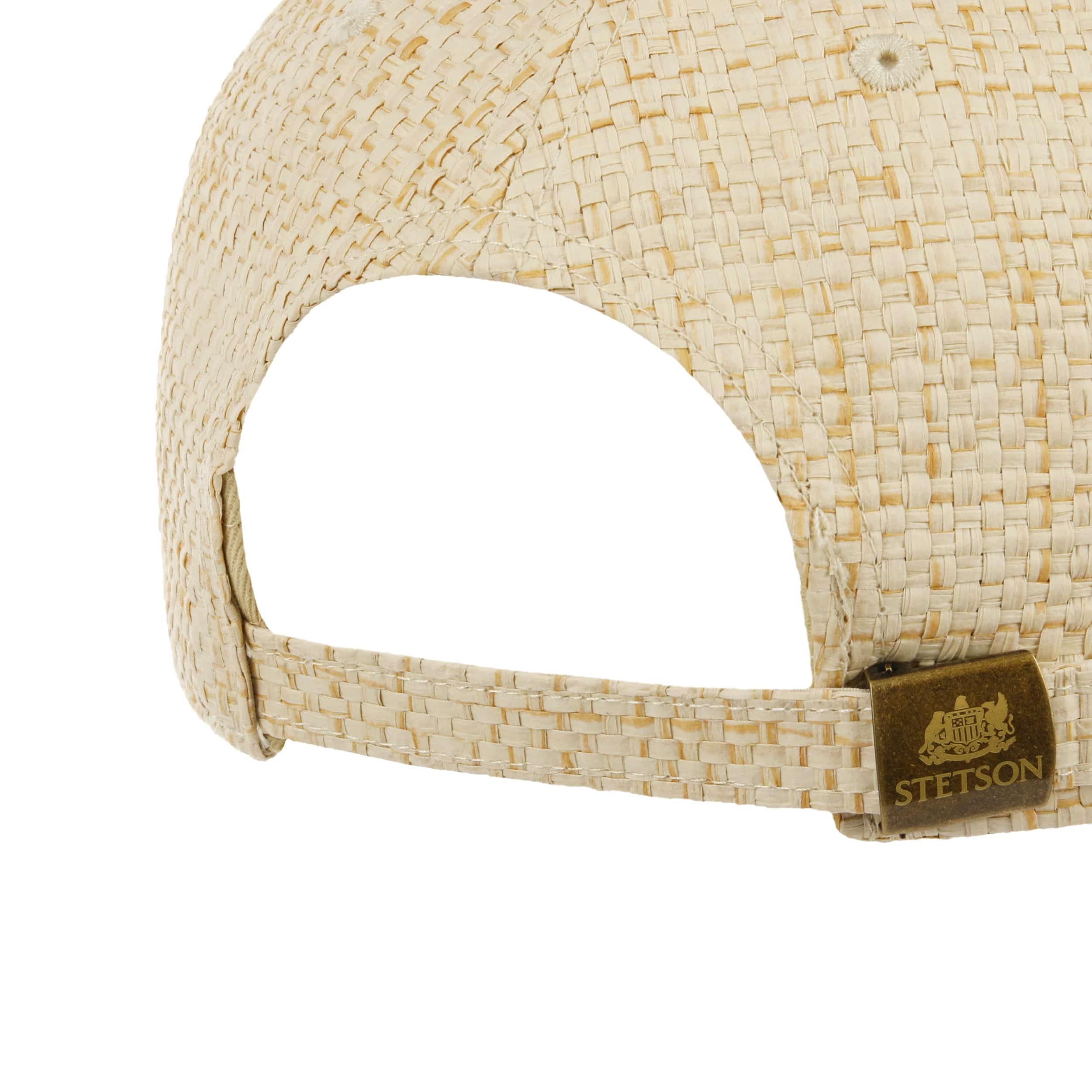 Stetson Classic Toyo Casquette de Baseball Paille Protection Anti-UV 40+ Unisexe Toutes Saisons