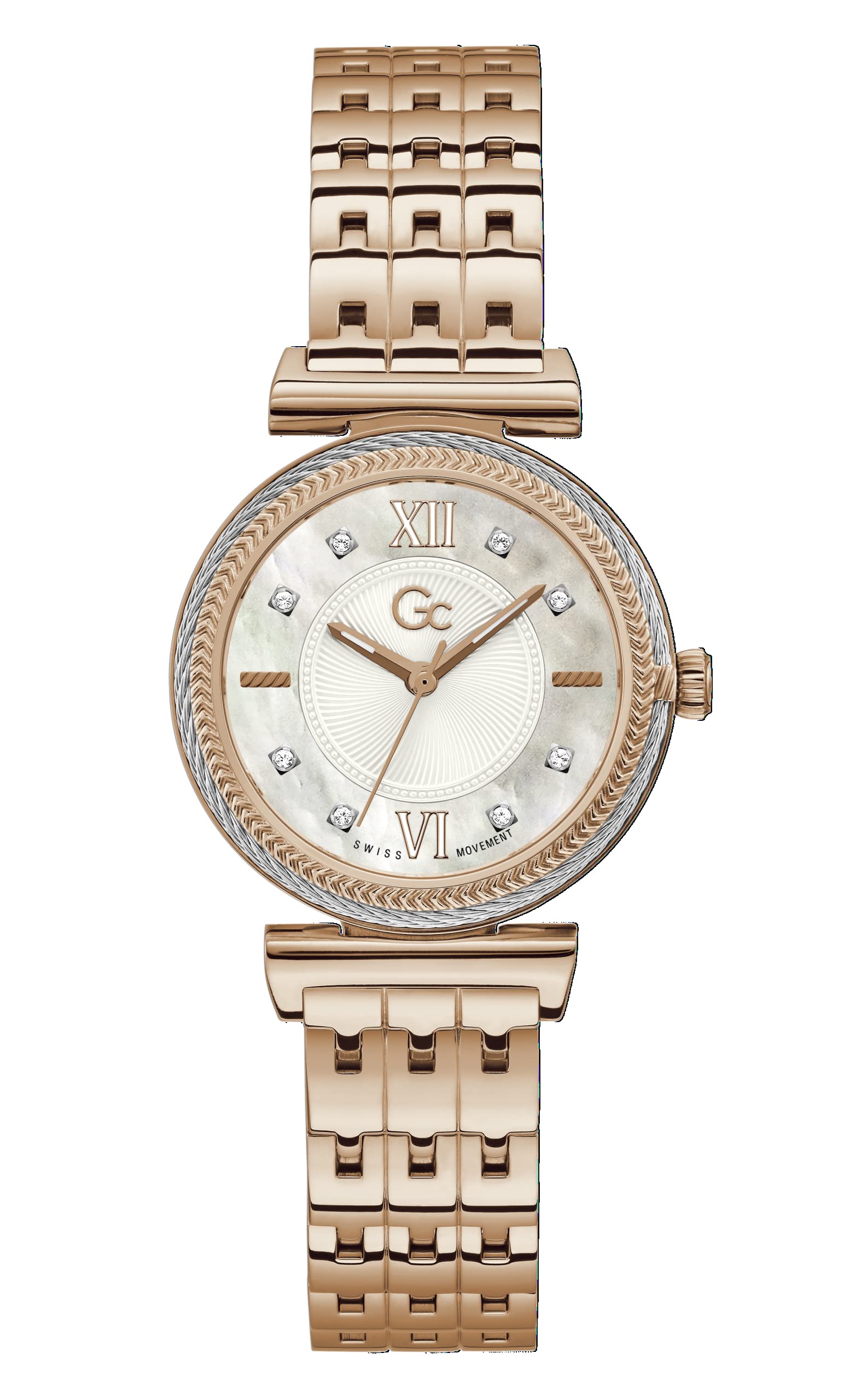 GC Sport Chic Collection White Dial Swiss Movement Womens Watch -Y88002L1MF (B09VL52HDR) Amazon Price History, Amazon Price Tracker
