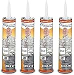 Dicor 501LSW-1 Self-Leveling Lap Sealant, 4 Pack