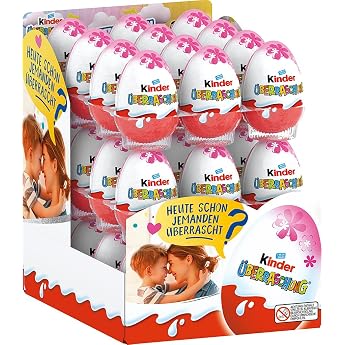 Childrens Surprise Pink Egg 36 x 20 g Eggs