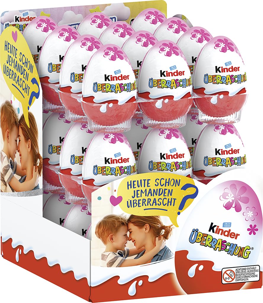 Kinder Überraschung Rosa-Ei | 36 Ü-Eier à 20 g