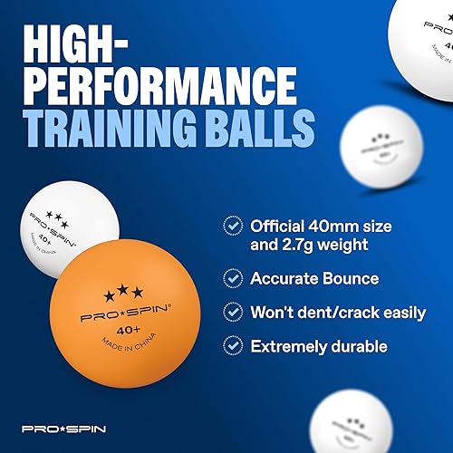 Vista 29 de PRO SPIN Juego de ping pong todo en uno – Red de ping pong retráctil para cualquier mesa (72 pulgadas), paletas y pelotas de ping pong, estuche