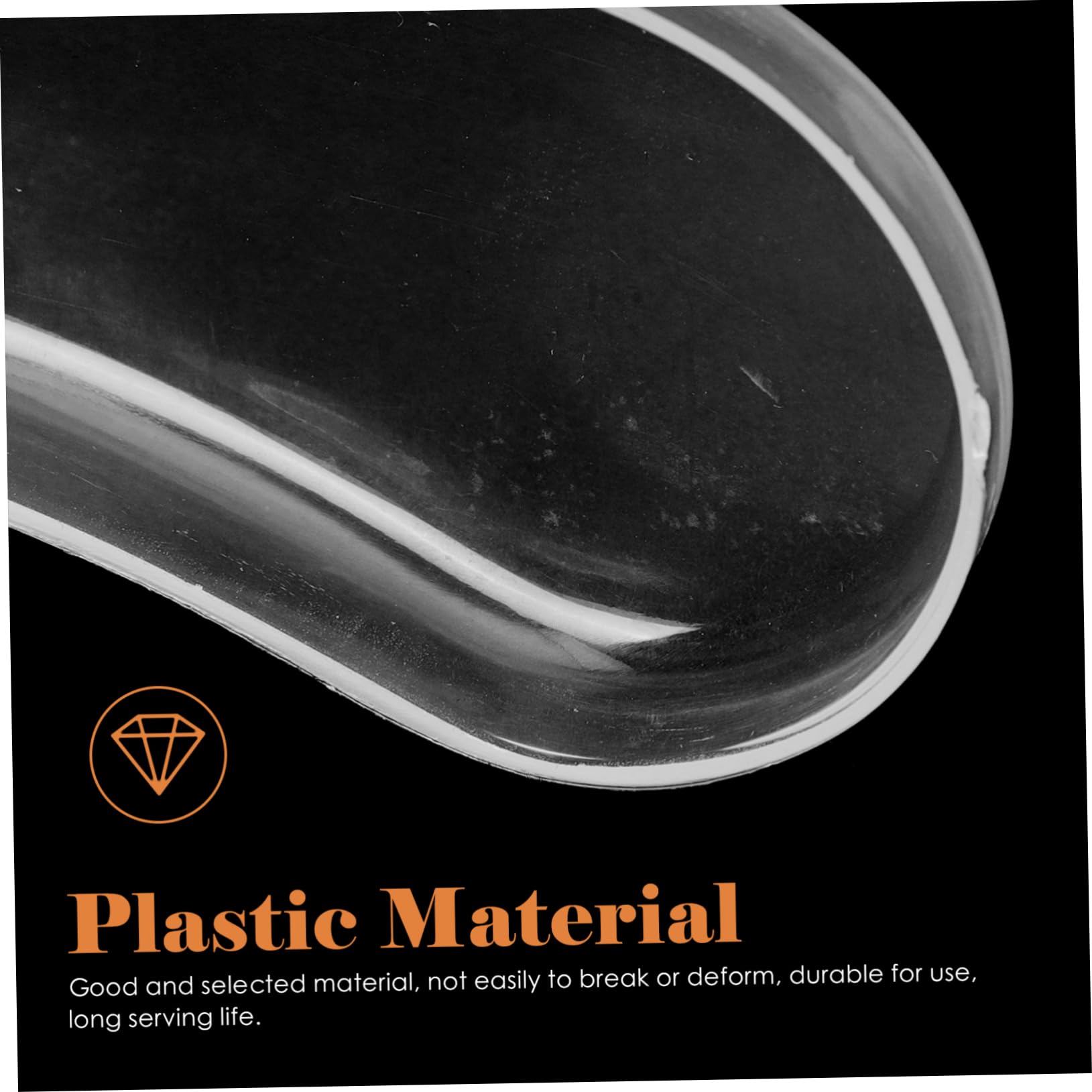 HEMOTON Foot Pedal Protectors for Piano 6 Pc Plastic Piano Pedal Covers Music Instrument Accessory