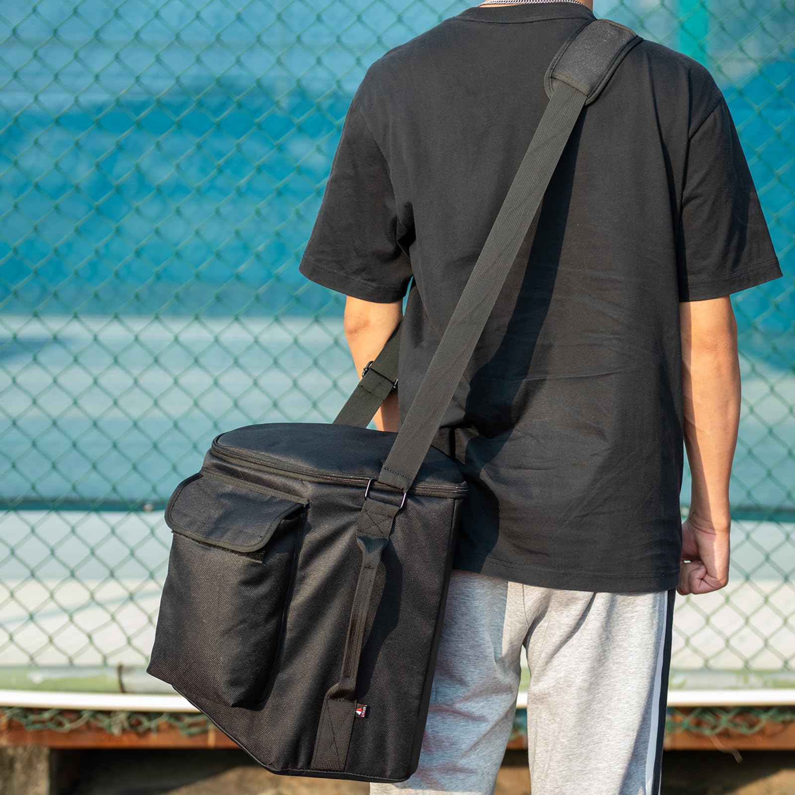 Reise-Tragetasche für Bose S1 Pro/Bose S1 Pro+, Slip-Cover mit Schultergurt und Zubehörfach, tragbare Tragetasche mit Tragegriff für Bose-Lautsprecher