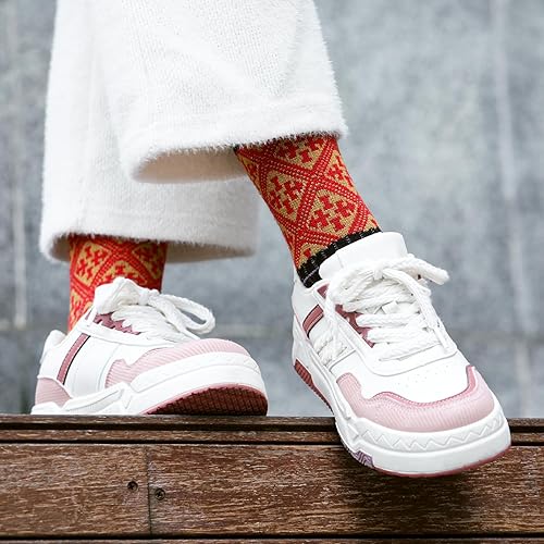 Miniatura 7 de Clothirily Calcetines de lana - Calcetines de lana para mujer, calcetines de lana para mujer, calcetines cálidos para mujeres y hombres, calcetines