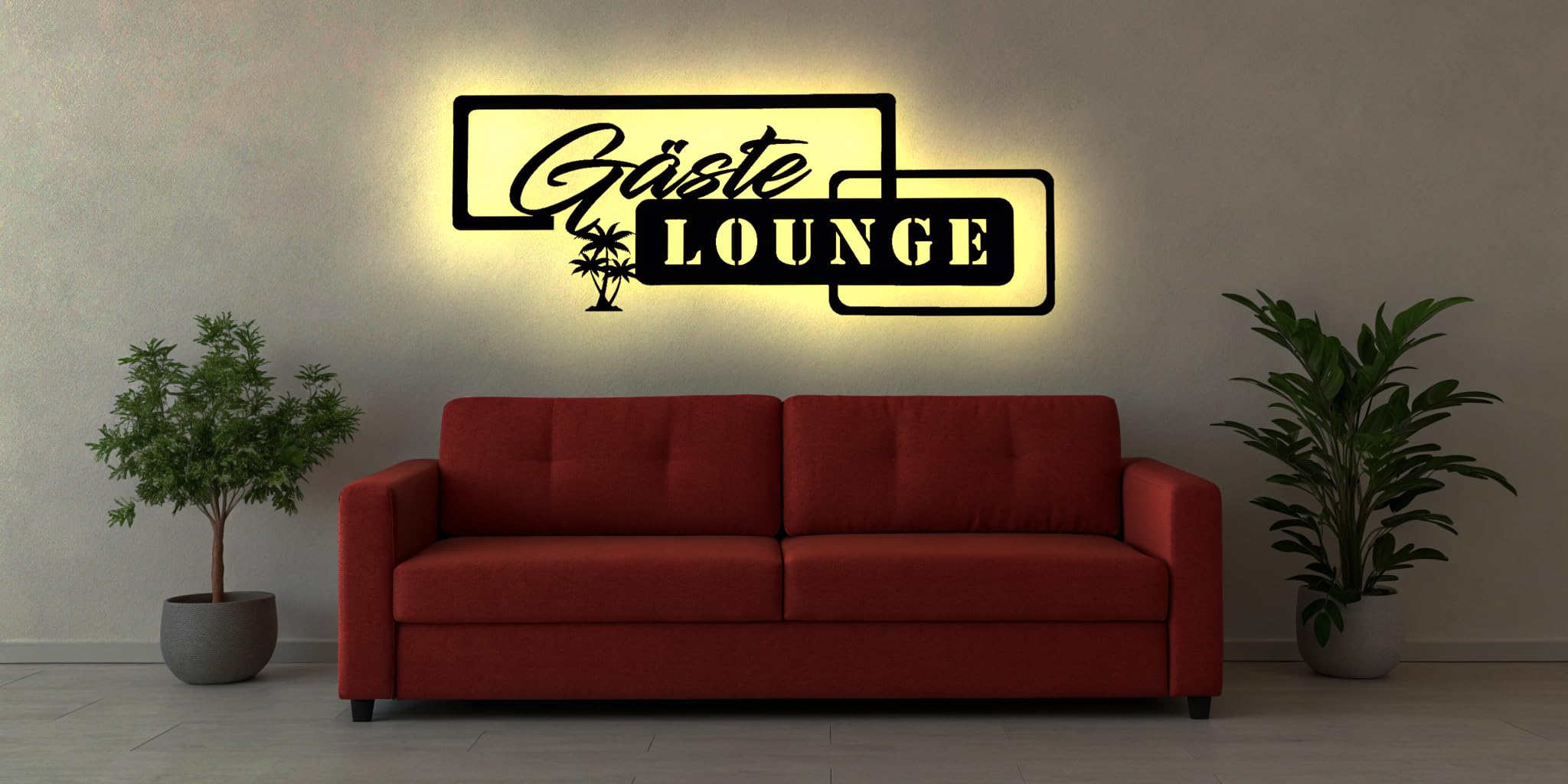 Manufaktur MV LED Schild Schilder selbst gestalten Wunschmotiv Schrift Wanddeko Neon Schild Zimmer Deko Wohnzimmer Küche Dekoration Wand banner selbst gestalten