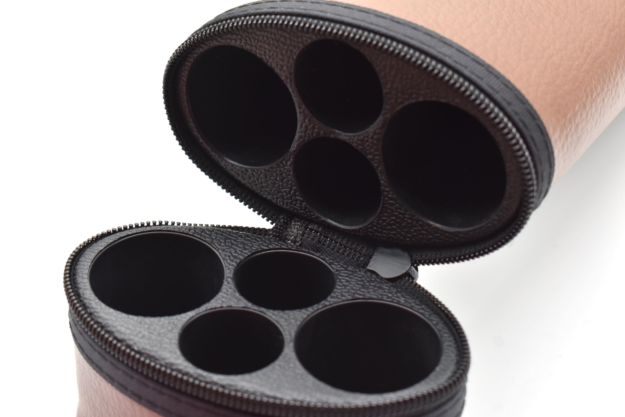 Billard Queue Köcher Tasche Queueköcher Queuetasche, Cue Grand Braun, 2/2, 87cm