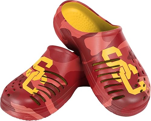 Miniatura 471 de FOCO - Sandalias de agua de jardín con logotipo de equipo de la NFL, para hombre Camuflaje tonal,logotipo grande de bloque