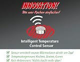 ROMMELSBACHER CTS 2000/IN Induzione - Zona di cottura 145-220 mm, sensore di temperatura, Touch Control, 6 programmi, 10 livelli di potenza, funzione boost, timer, blocco tasti, 2000 W - 2
