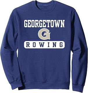 Georgetown Hoyas Rowing Navy Officially Licensed Sweatshirt