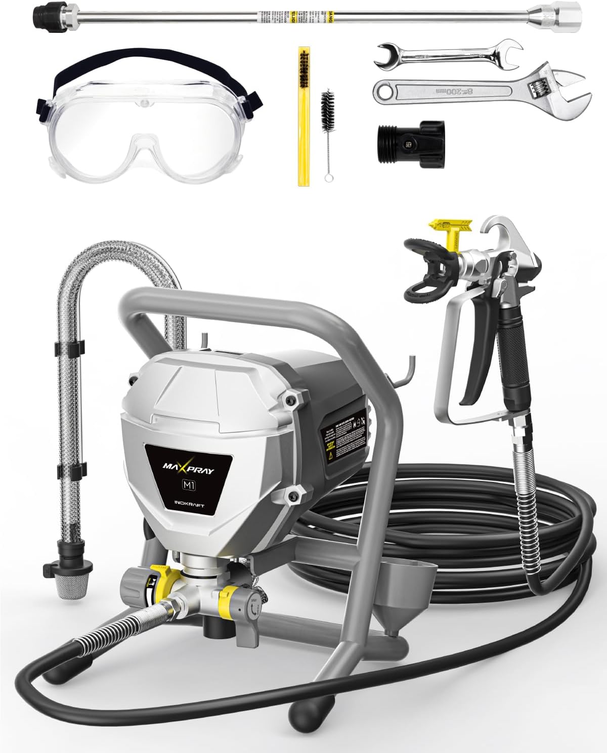 MaXpray M1 Airless Paint Sprayer, Highly Efficient ThinningFree