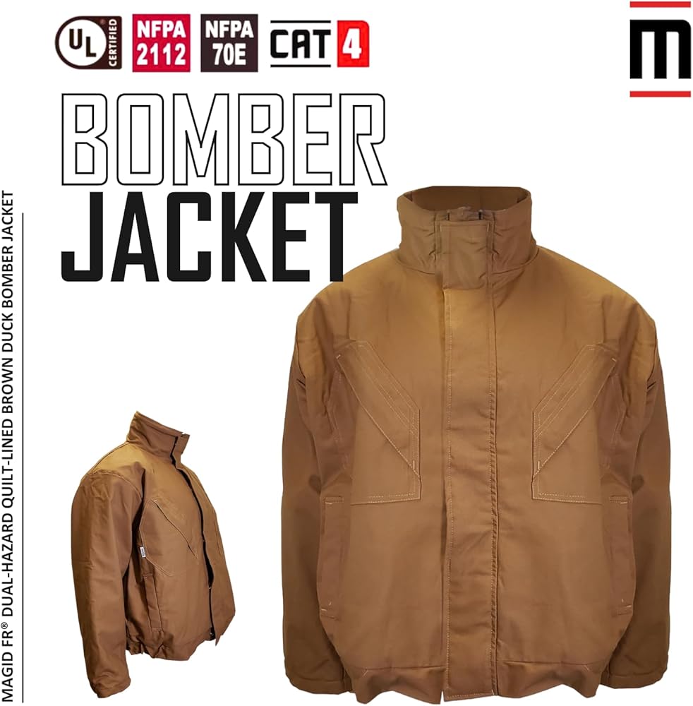 Amazon.com: MAGID Men's Standard FR Dual-Hazard Quilt-Lined Duck Amazon.com: MAGID Men's Standard FR Dual-Hazard Quilt-Lined Duck