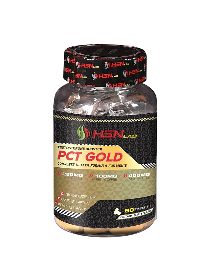 HSN LAB Testosterone Booster PCT GOLD Complete Health Formula For Men's