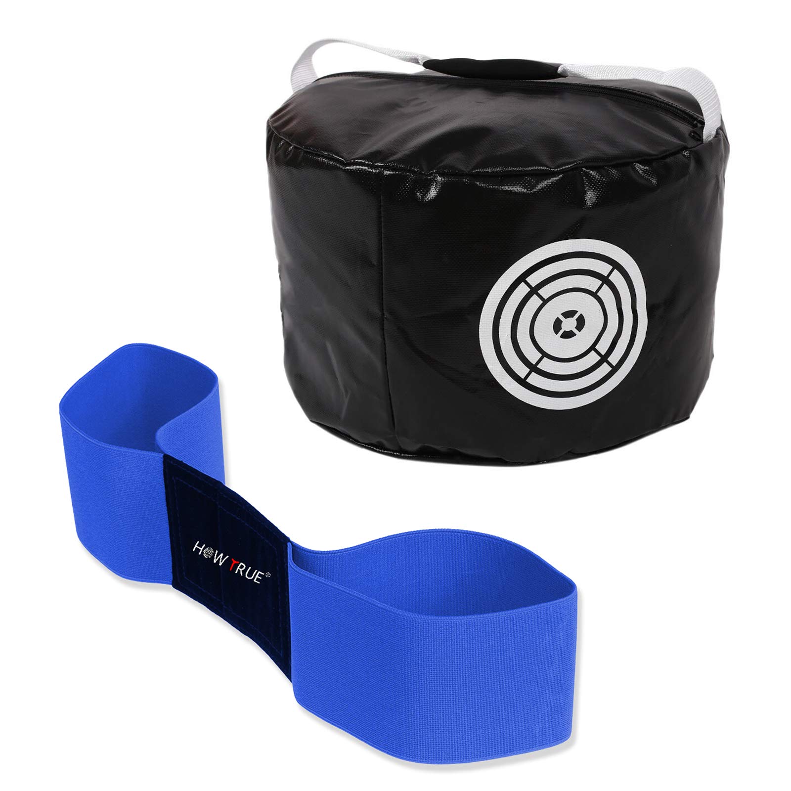 BHDD Smash Golfsandsack - Wasserdichter Swing Trainer Schwarz