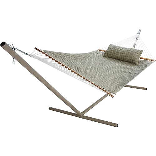 Pawley's Island 55 in. W x 82 in. L 2 person Brown Soft Weave Hammock