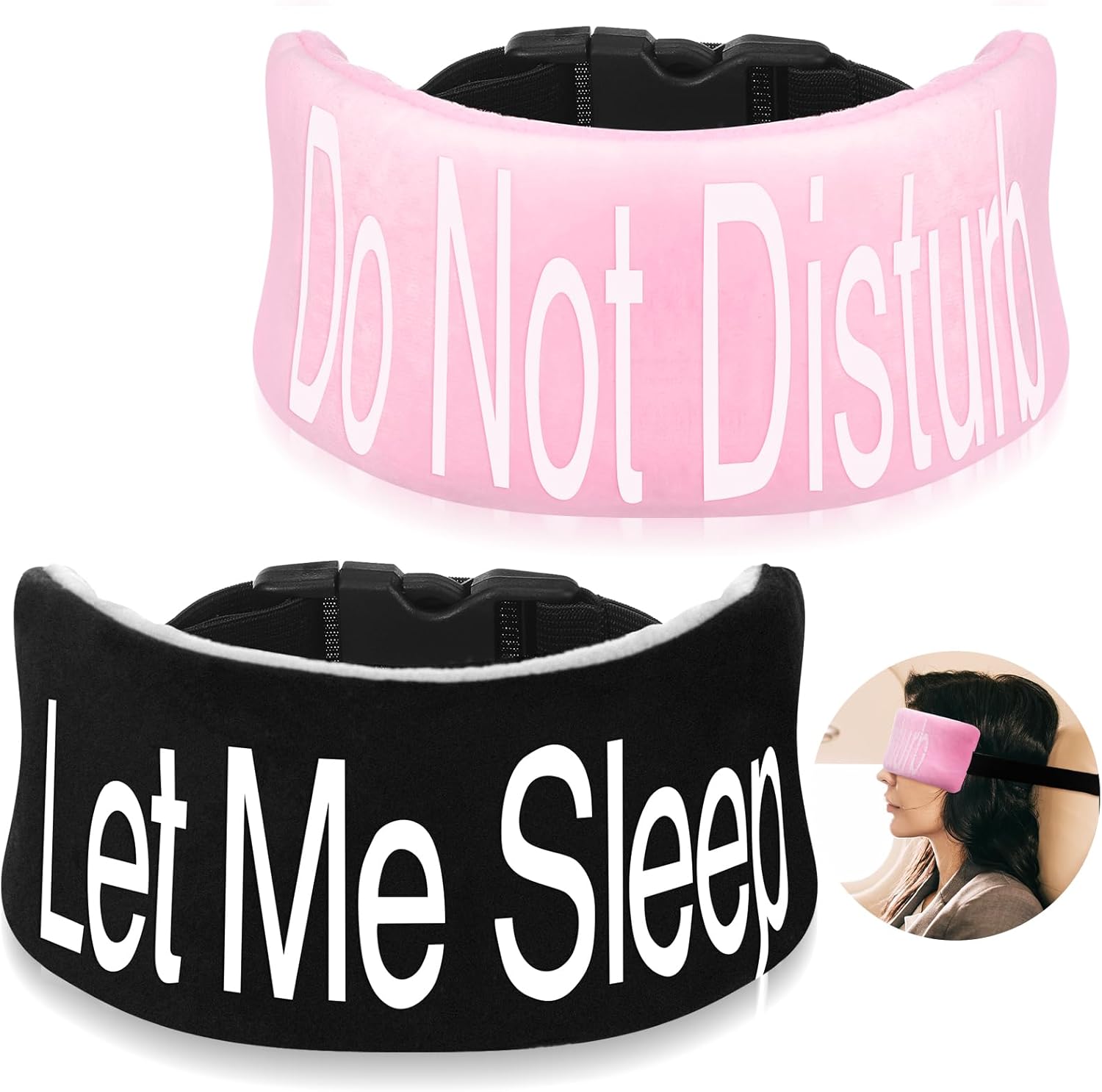 2 Pcs Travel Pillow Airplane Head Strap for Sleeping Airplane Car Headrest Head Support Band Neck Brace Air Plane Essentials for Long Flights Car Plane Sleep Neck Upright, Stops Bobbing - Image 9