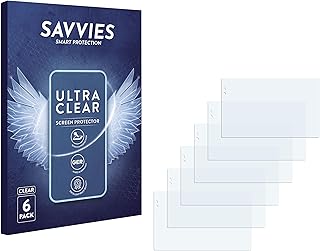 savvies Screen Protector for Hugerock X7 Protection Film Clear 6-Pack