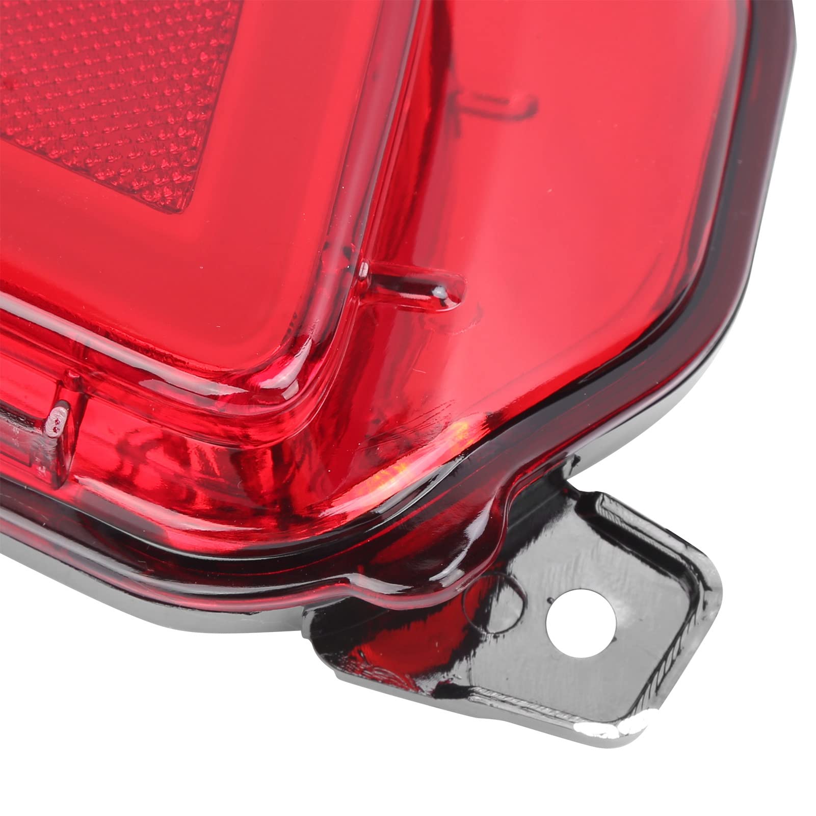 Chrees Marcador de Posición de Luz Trasera Luz Trasera Lámpara de Freno LED Lente Roja IP67 12V Par Lámpara de Señal de de Repuesto con Carcasa de Enfriamiento para H