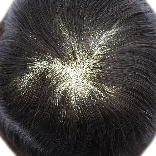 Miniatura 6 de FACE MIRACLE - Sistema de repuesto de cabello invisible para hombre piel ultrafina transparente de 0002in a 0002in de polietileno súper fino todo