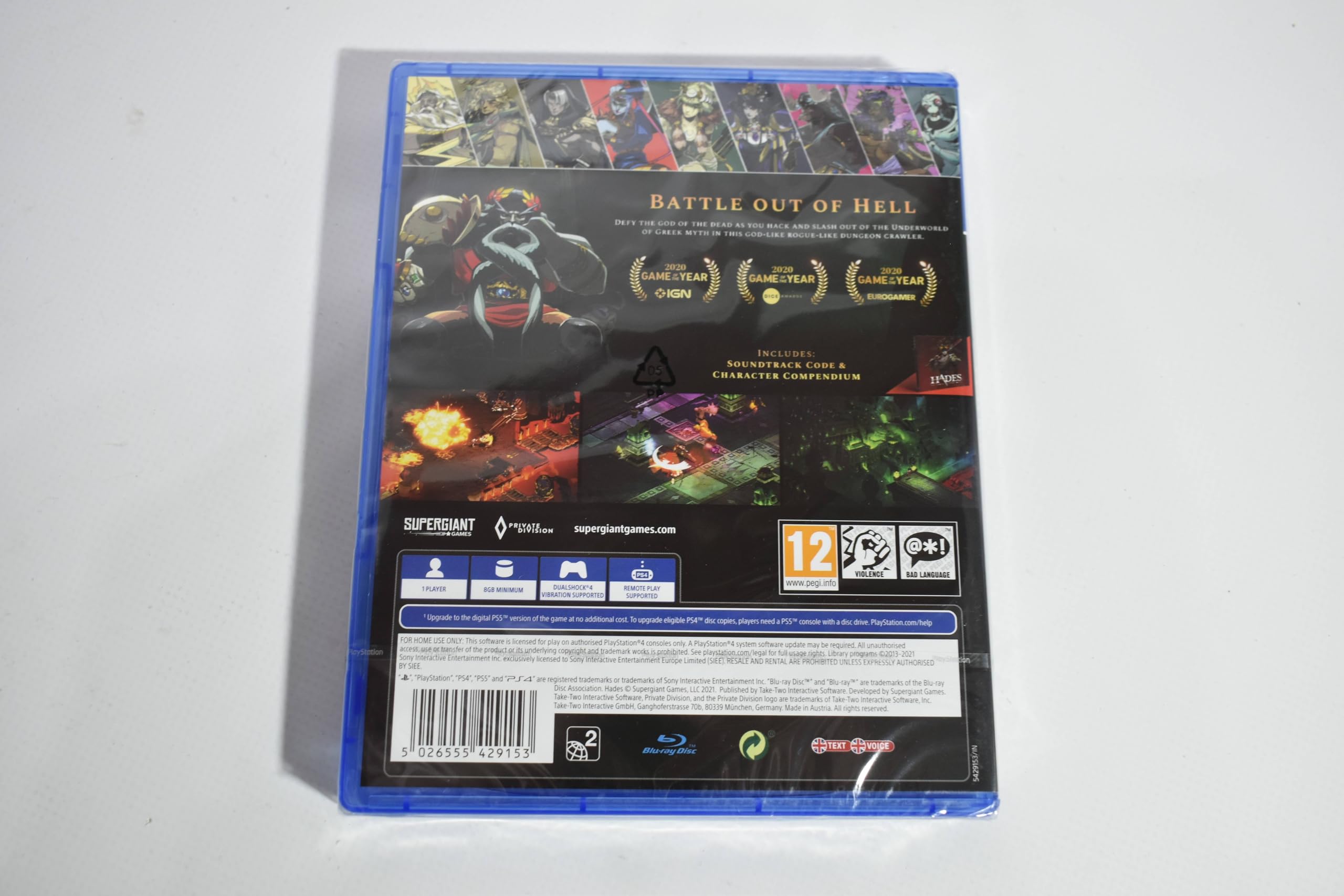 Sony Hades Standard Multilingue PlayStation 4