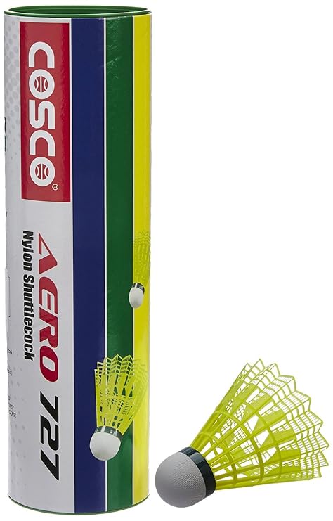 Cosco Aero 727 Nylon Shuttle Cocks (Multicolor)